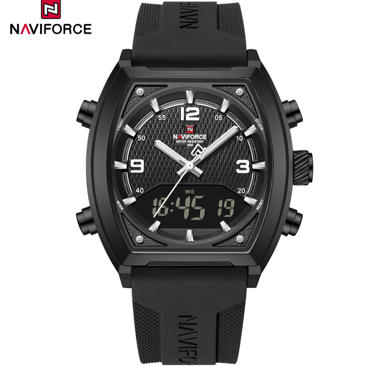 ساعت مچی مردانه نیوی فورس مدل naviforce 9242 - مشکی